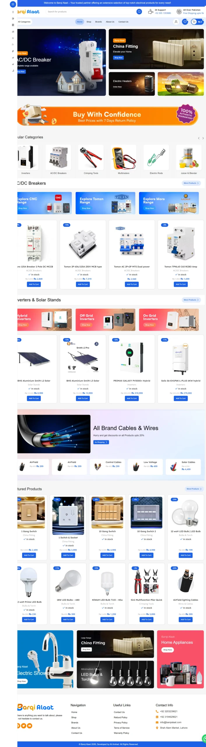 Ecommerce portfolio preview
