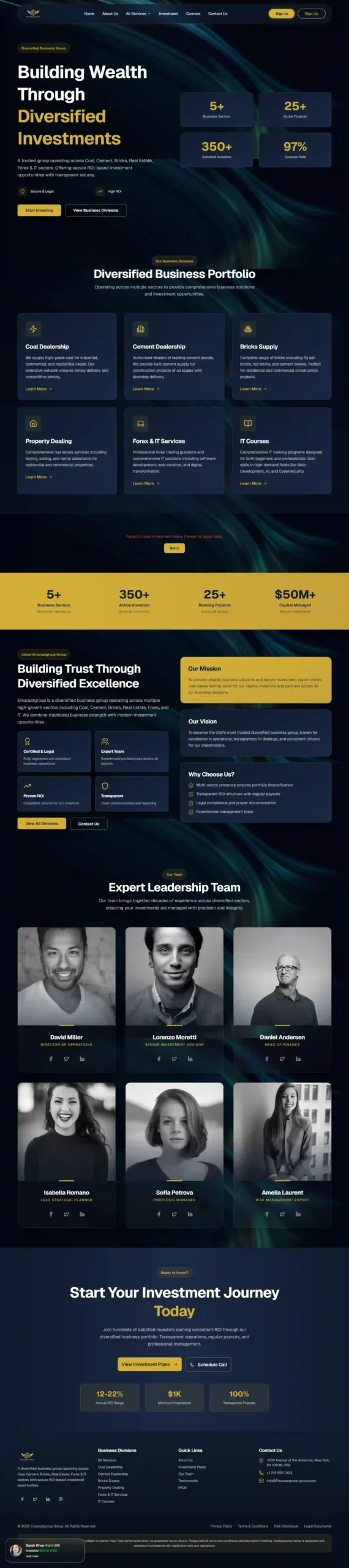 Web Design portfolio preview